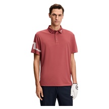 J.Lindeberg Heath Herren Poloshirt, apple butter
