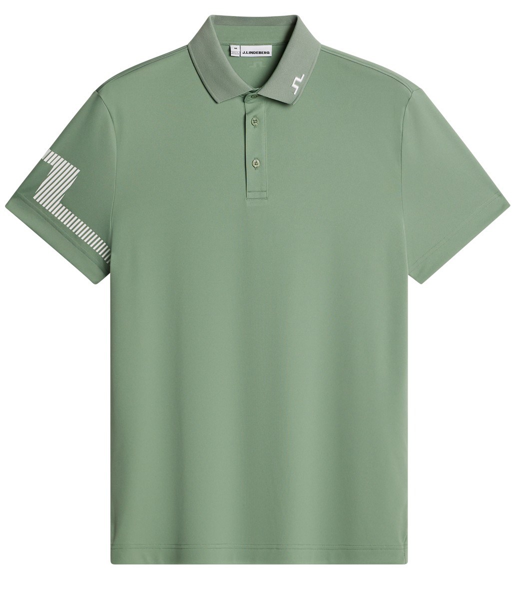 J.Lindeberg Heath Herren Poloshirt, hedge green