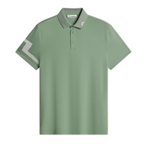 J.Lindeberg Heath Herren Poloshirt, hedge green