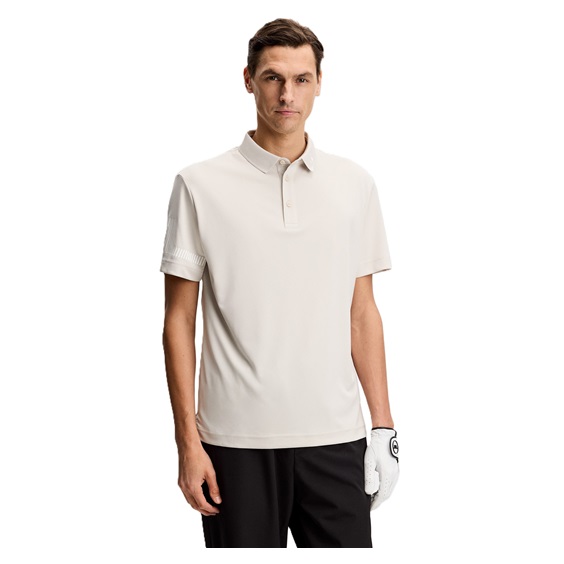 J.Lindeberg Heath Herren Poloshirt, moonbeam