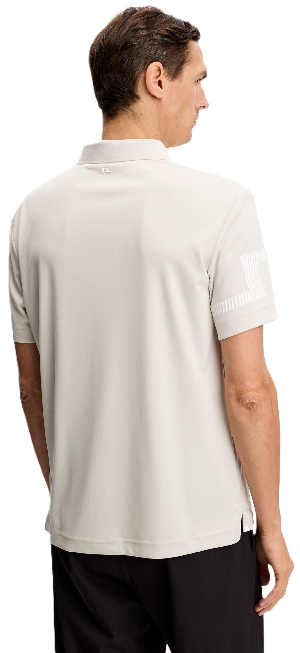 J.Lindeberg Heath Herren Poloshirt, moonbeam