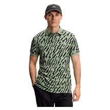 J.Lindeberg Tour Tech Print Herren Poloshirt, oak green