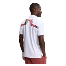 J.Lindeberg KV Print Herren Poloshirt, paradise hedge green