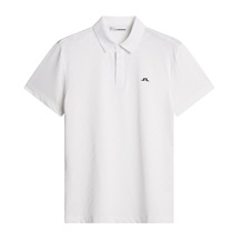 J.Lindeberg Wilhelm Herren Poloshirt, weiss