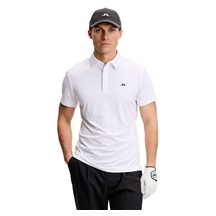 J.Lindeberg Wilhelm Herren Poloshirt, weiss