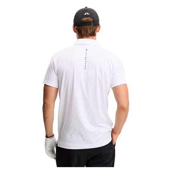 J.Lindeberg Wilhelm Herren Poloshirt, weiss