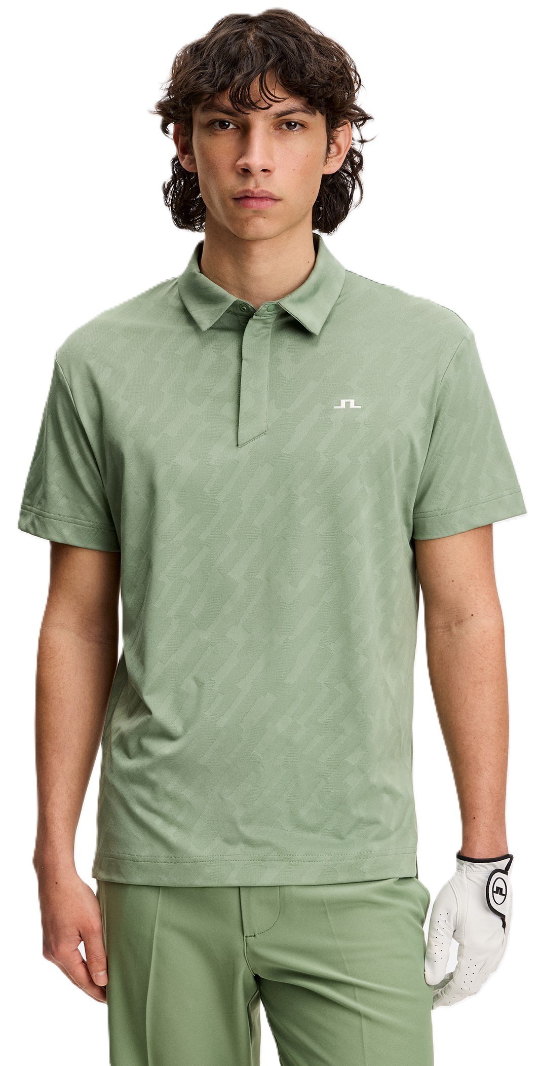 J.Lindeberg Wilhelm Herren Poloshirt, hedge green