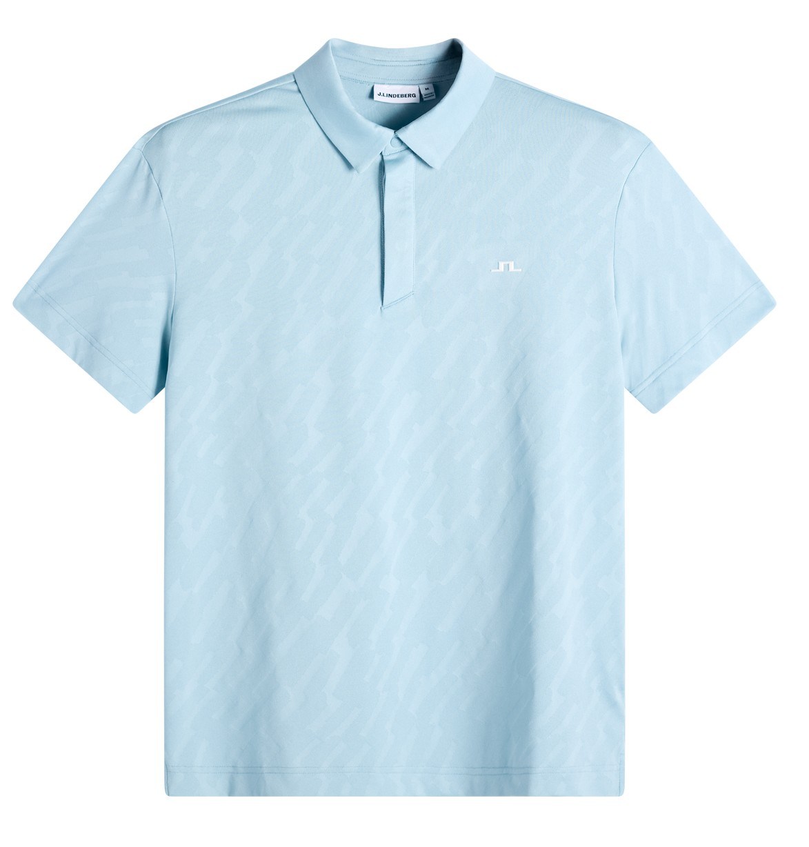 J.Lindeberg Wilhelm Herren Poloshirt, forget me not