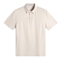 J.Lindeberg Tod PrintHerren Poloshirt, flight bridge moonbeam