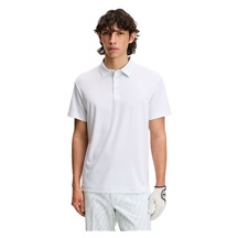 J.Lindeberg Tod PrintHerren Poloshirt, flight bridge white sky