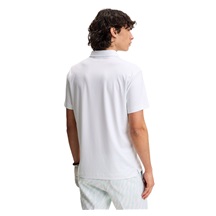 J.Lindeberg Tod PrintHerren Poloshirt, flight bridge white sky