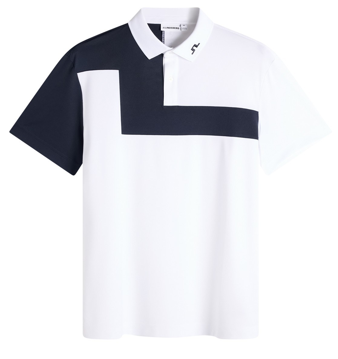 J.Lindeberg Rody mens polo, white