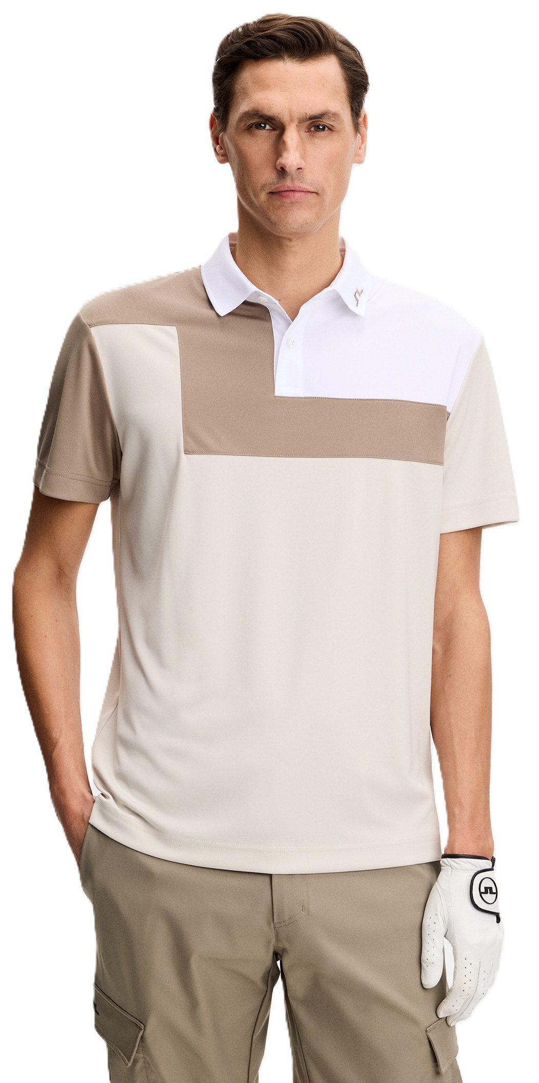 J.Lindeberg Rody Herren Poloshirt, moonbeam