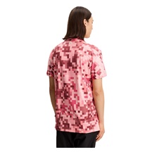J.Lindeberg Dario Tour Print Herren Poloshirt, tour 26 pink