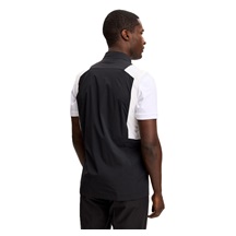 J.Lindeberg Jacs Zip Herren Weste, schwarz