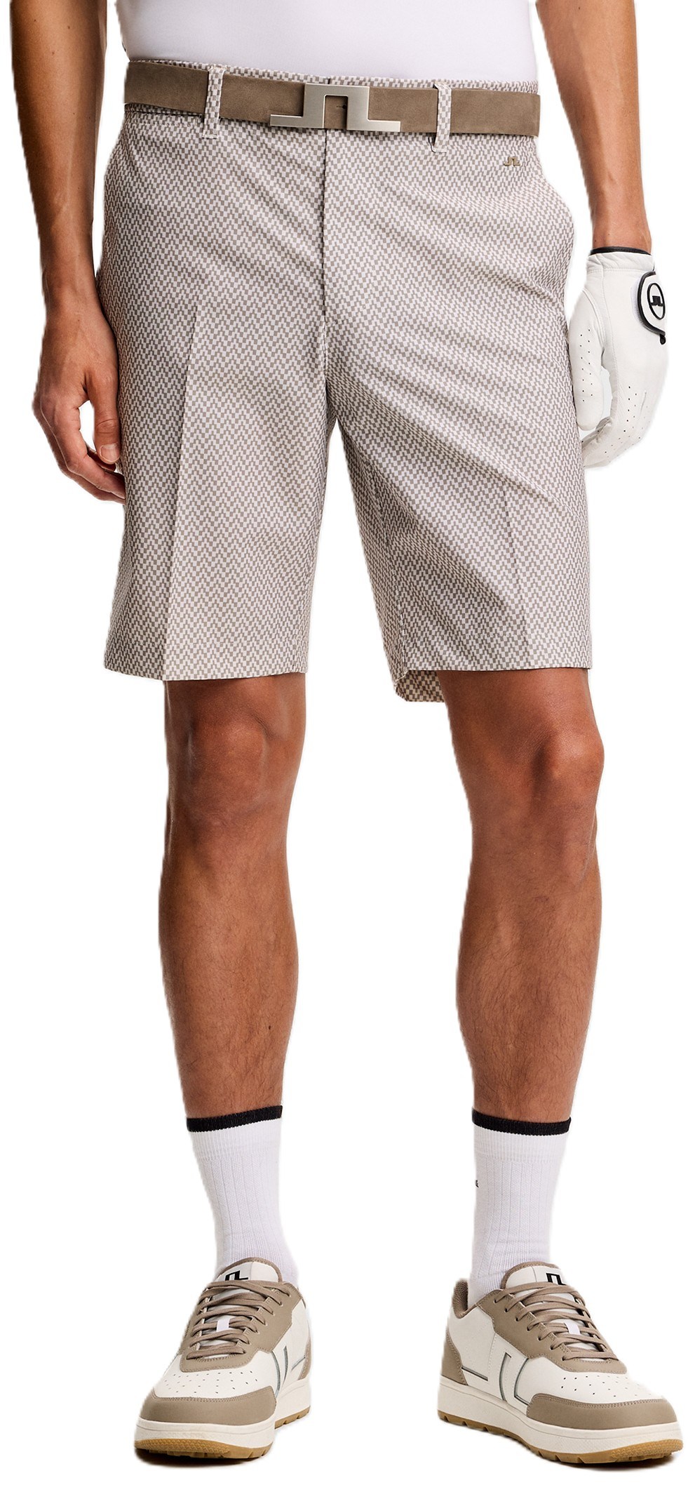 J.Lindeberg Eloy Herren Short, bridge stack brindle