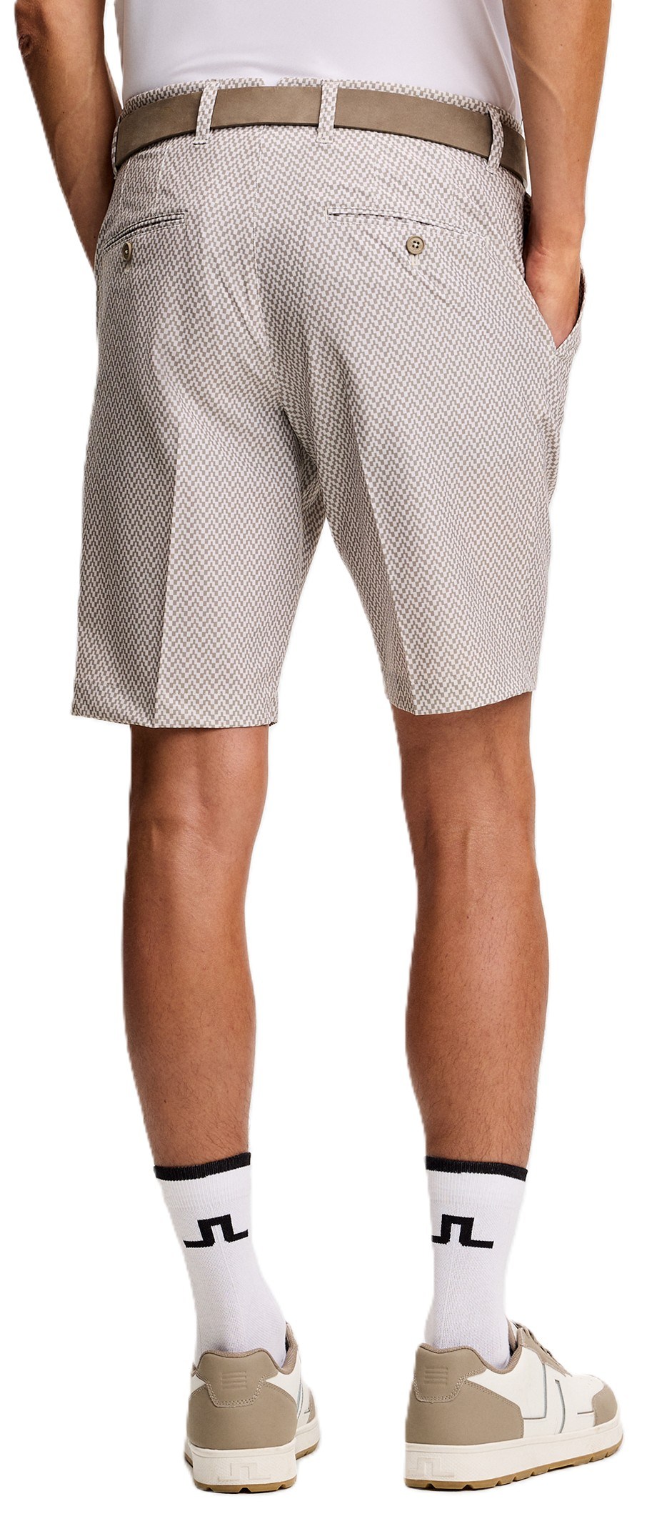 J.Lindeberg Eloy Herren Short, bridge stack brindle