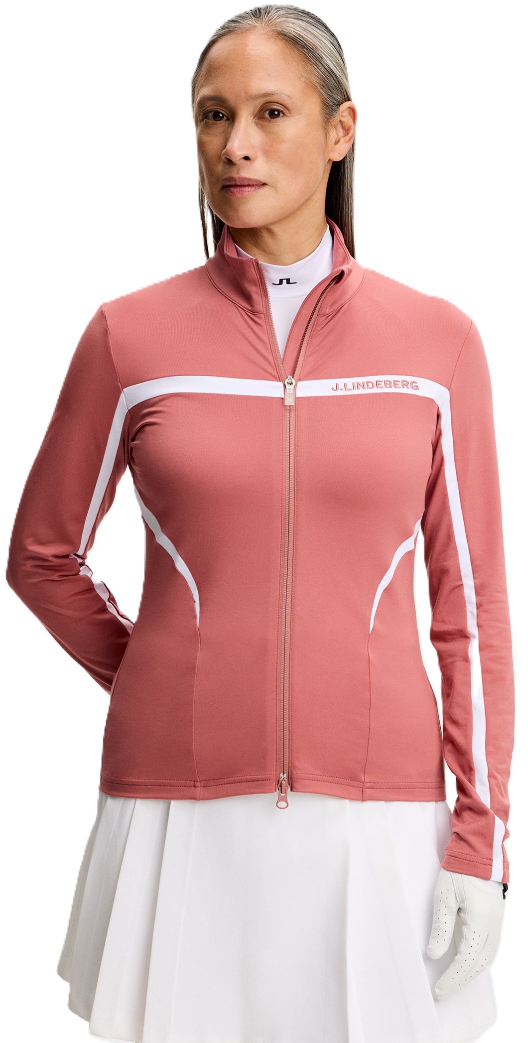 J.Lindeberg Janice Mid Layer Damen Sweatshirt, withered rose
