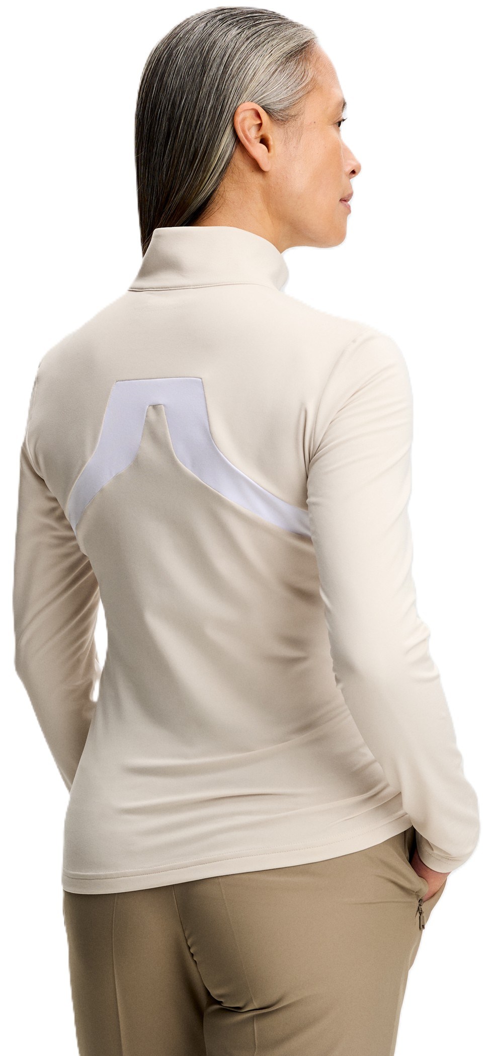 J.Lindeberg Janice Mid Layer Damen Sweatshirt, moonbeam