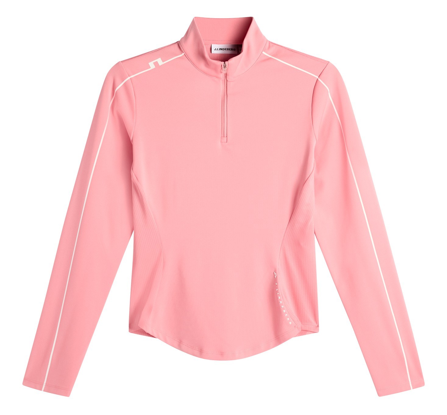 J.Lindeberg Adiola Quarter Zip Mid Layer Damen Sweatshirt, flamingo plume