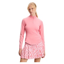J.Lindeberg Adiola Quarter Zip Mid Layer Damen Sweatshirt, flamingo plume