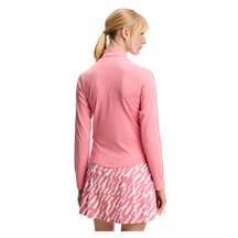 J.Lindeberg Adiola Quarter Zip Mid Layer Damen Sweatshirt, flamingo plume