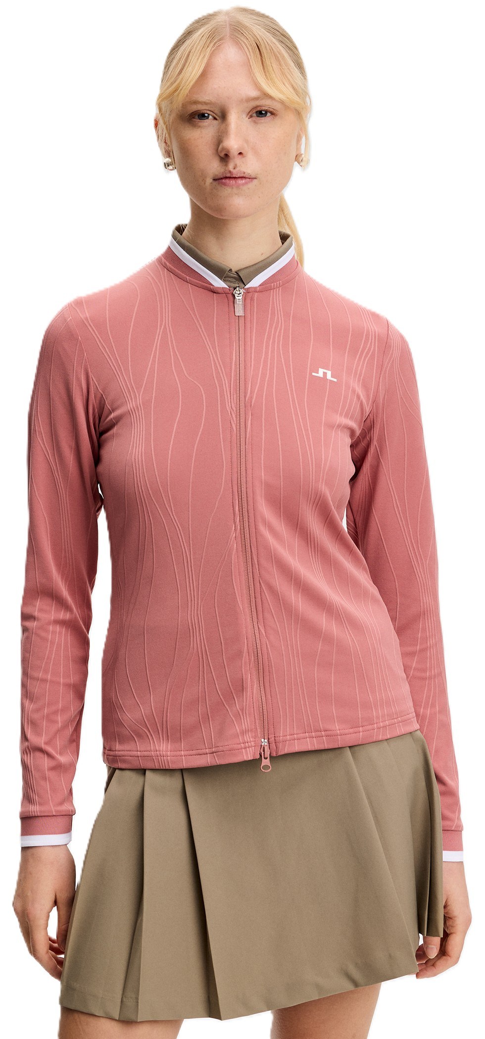 J.Lindeberg Susanna Mid Layer Damen Sweatshirt, withered rose