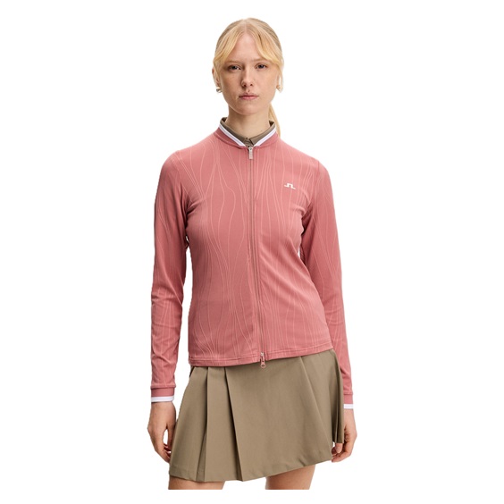 J.Lindeberg Susanna Mid Layer Damen Sweatshirt, withered rose