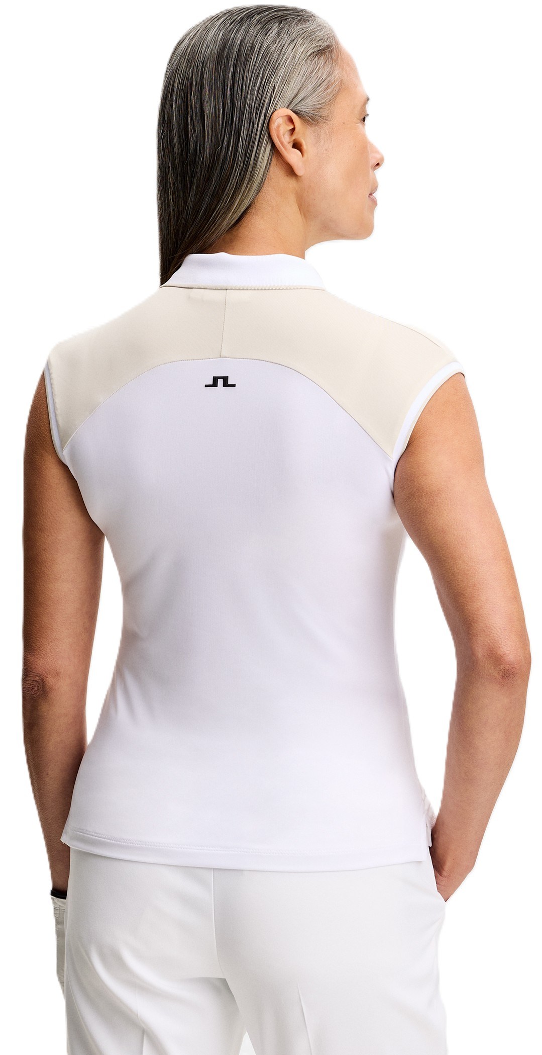J.Lindeberg Lei Damen Polo, weiss