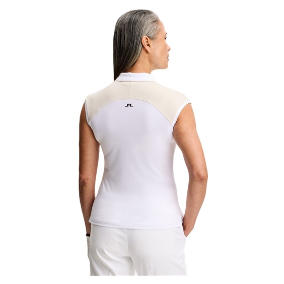 J.Lindeberg Lei Damen Polo, weiss
