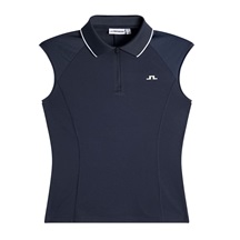J.Lindeberg Lei Damen Polo, JL Navy