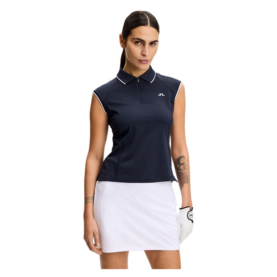 J.Lindeberg Lei Damen Polo, JL Navy