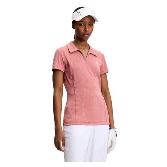 J.Lindeberg Marlie Damen Poloshirt, withered rose