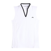 J.Lindeberg Mila Sleeveless Damen Poloshirt, weiss