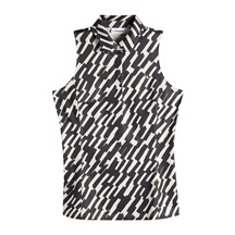 J.Lindeberg Dena Print Damen Poloshirt, oak moonbeam