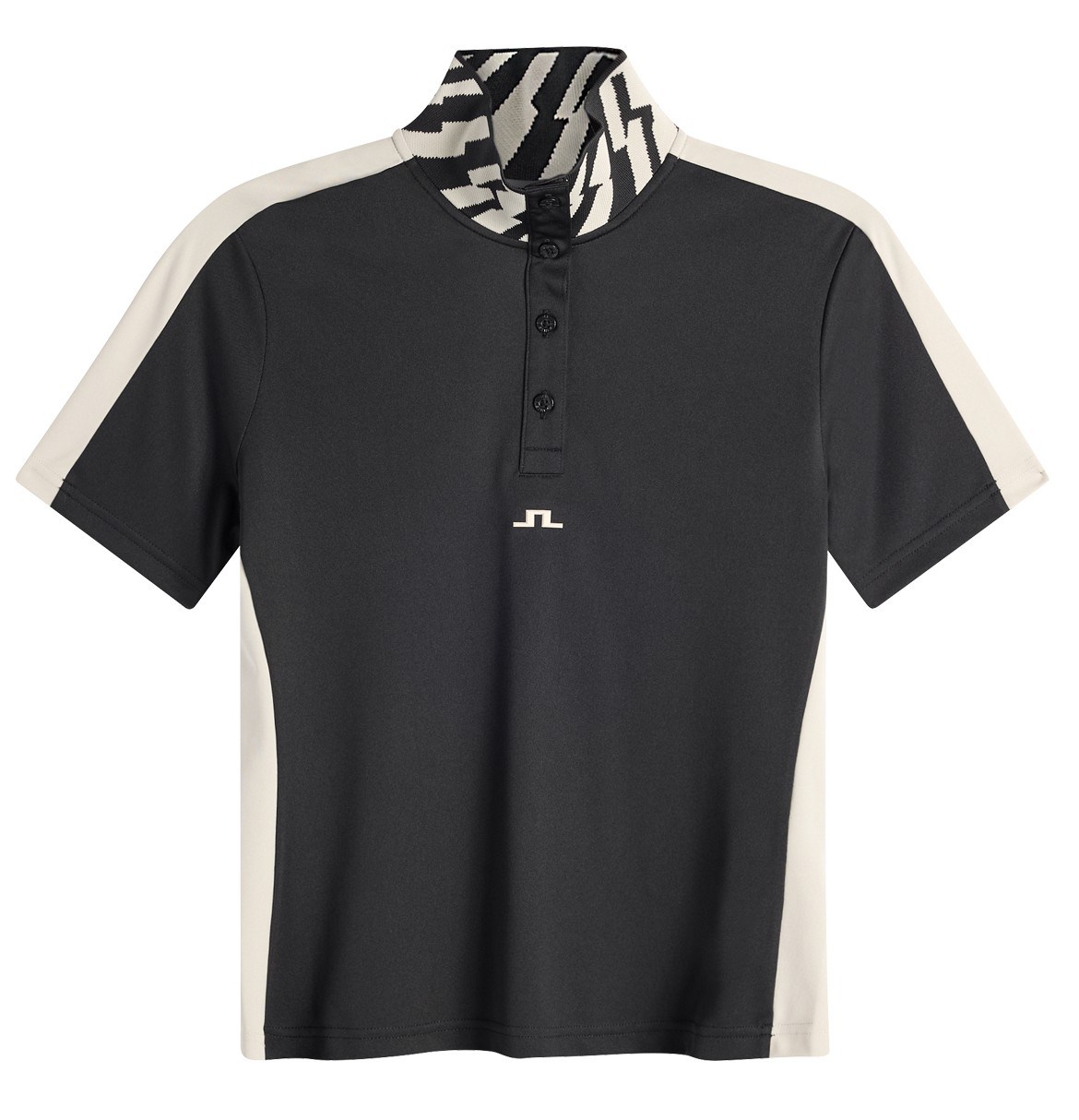 J.Lindeberg Pip Damen Poloshirt, schwarz