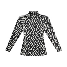 J.Lindeberg Ella Print Soft Compression Damen Top, oak moonbeam