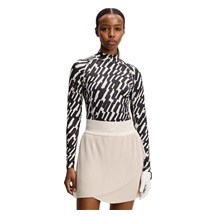 J.Lindeberg Ella Print Soft Compression Damen Top, oak moonbeam