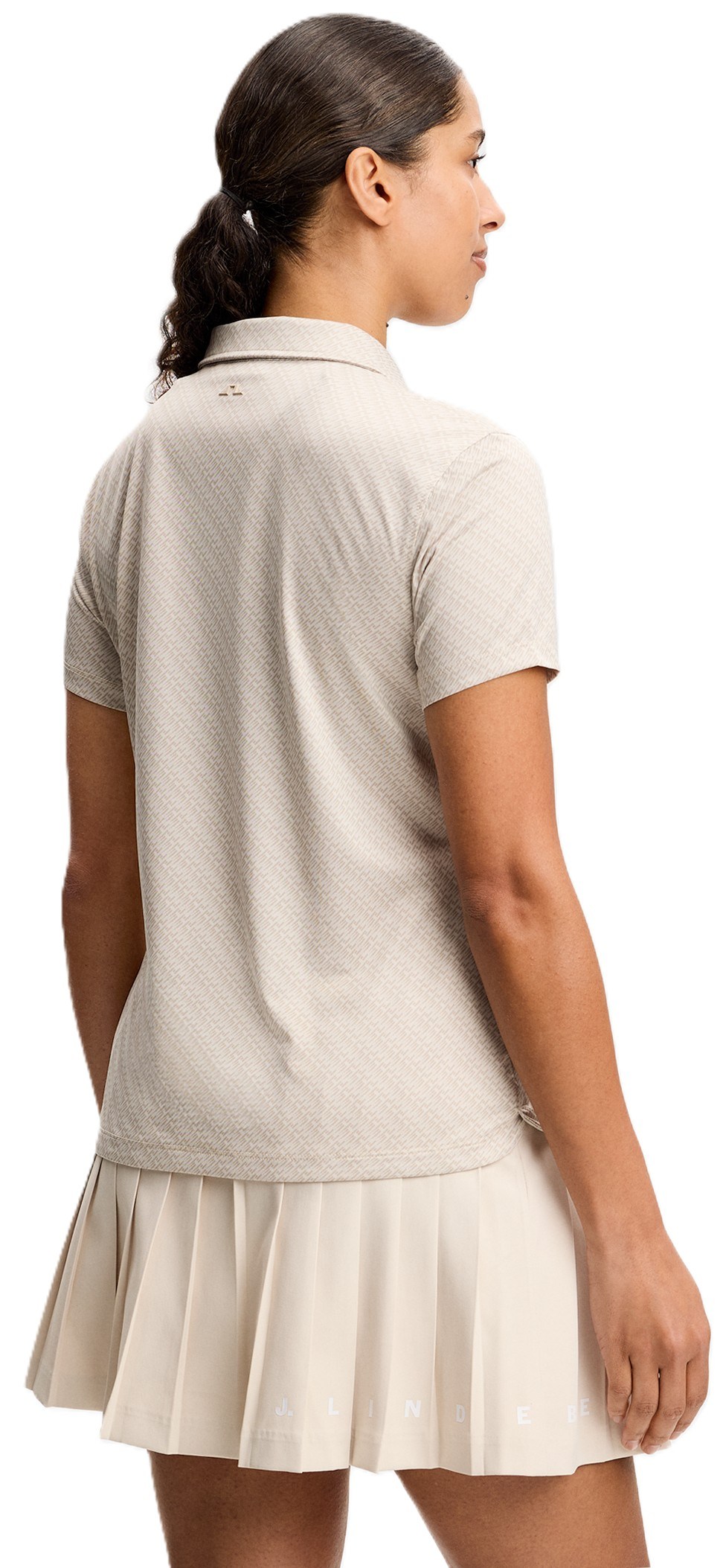 J.Lindeberg Caitlyn Damen Polo, flight bridge moonbeam
