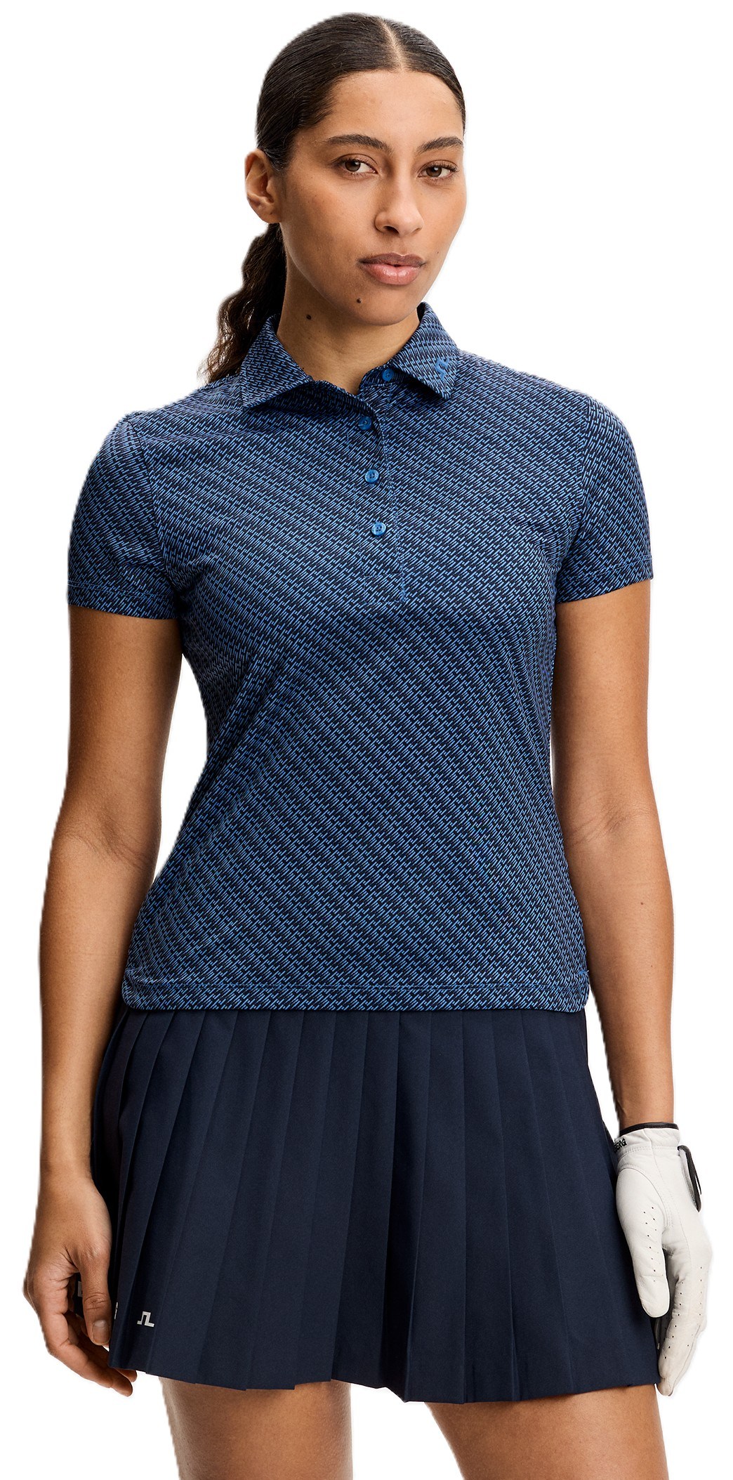 J.Lindeberg Caitlyn Damen Polo, flight bridge navy fed