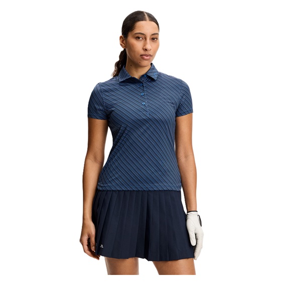 J.Lindeberg Caitlyn Damen Polo, flight bridge navy fed