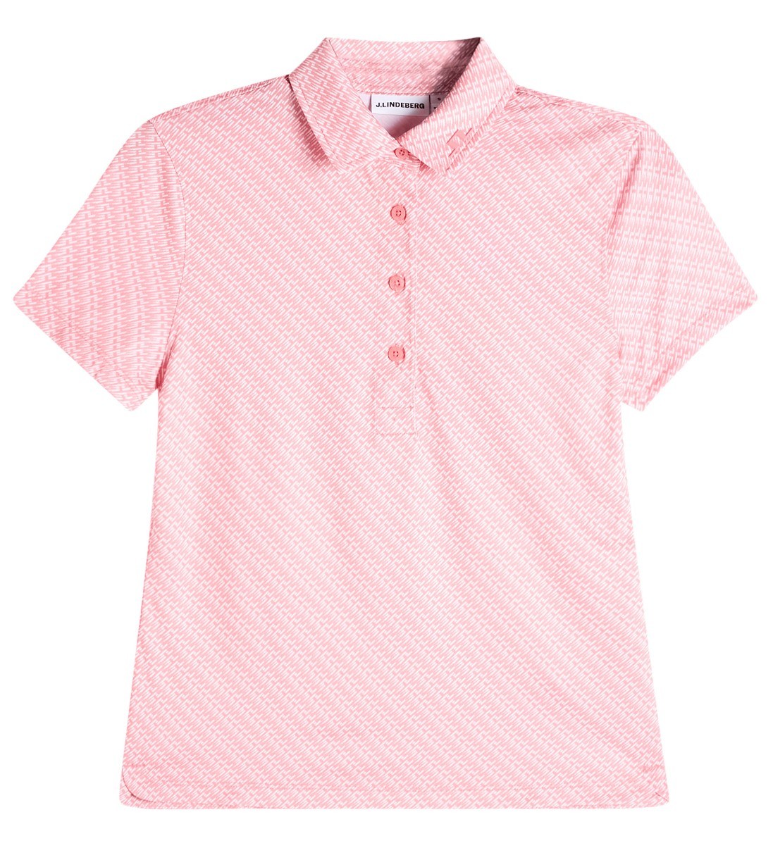 J.Lindeberg Caitlyn Damen Polo, flight bridge flamingo