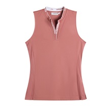 J.Lindeberg Leya Sleeveless Damen Poloshirt, withered rose