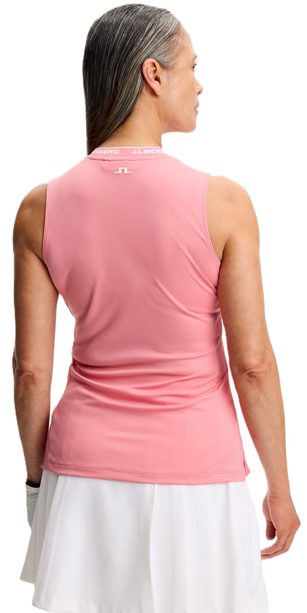 J.Lindeberg Leya Sleeveless Damen Poloshirt, flamingo plume