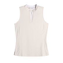 J.Lindeberg Leya Sleeveless Damen Poloshirt, moonbeam