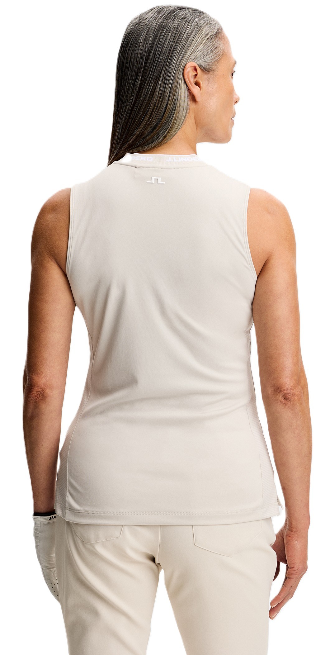 J.Lindeberg Leya Sleeveless Damen Poloshirt, moonbeam