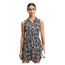 J.Lindeberg Dana Printed Damen Golfkleid, oak moonbeam