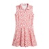 J.Lindeberg Dana Printed Damen Golfkleid, oak flamingo