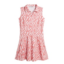 J.Lindeberg Dana Printed Damen Golfkleid, oak flamingo