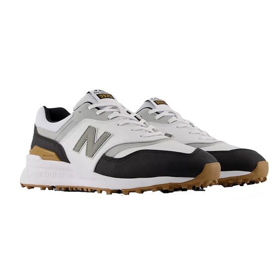 New Balance 997 SL Herren Golfschuhe, weiss/schwarz